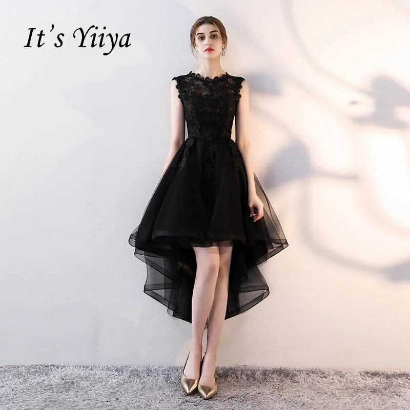 black dinner dress