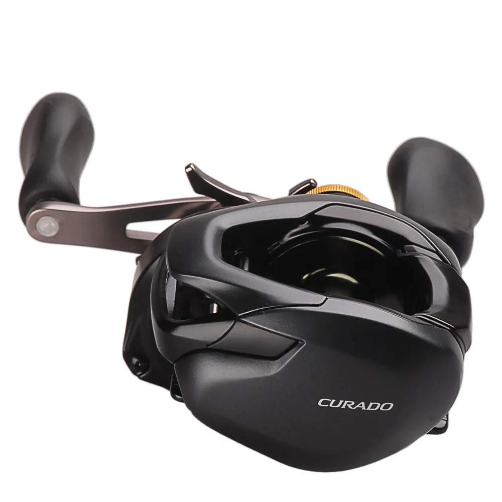 100% оригинал SHIMANO CURADO K Низкопрофильная спиннинговая Рыболовная катушка 200/201