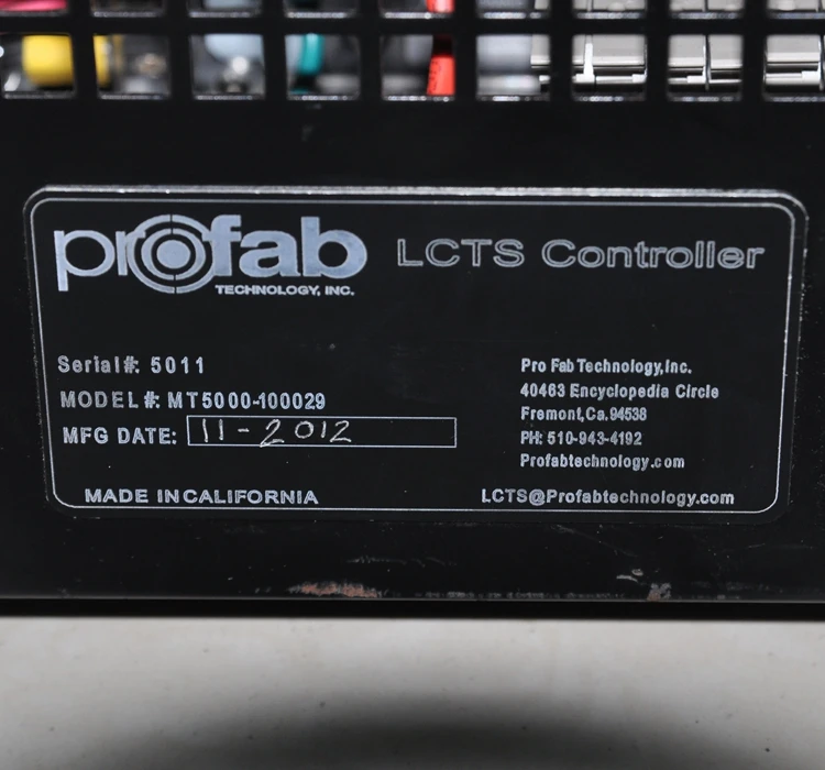 PROFAB LCTS контроллер MT5000-100029 CFP-AIO-600 CFP-CB-1 CFP-TC-120 CFP-CB-3 CFP-DIO-550 CFP-2220