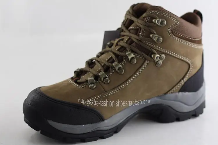 RAN cedar outdoor shoes hightop hiking shoes large size women 4546 waterproof and breathable