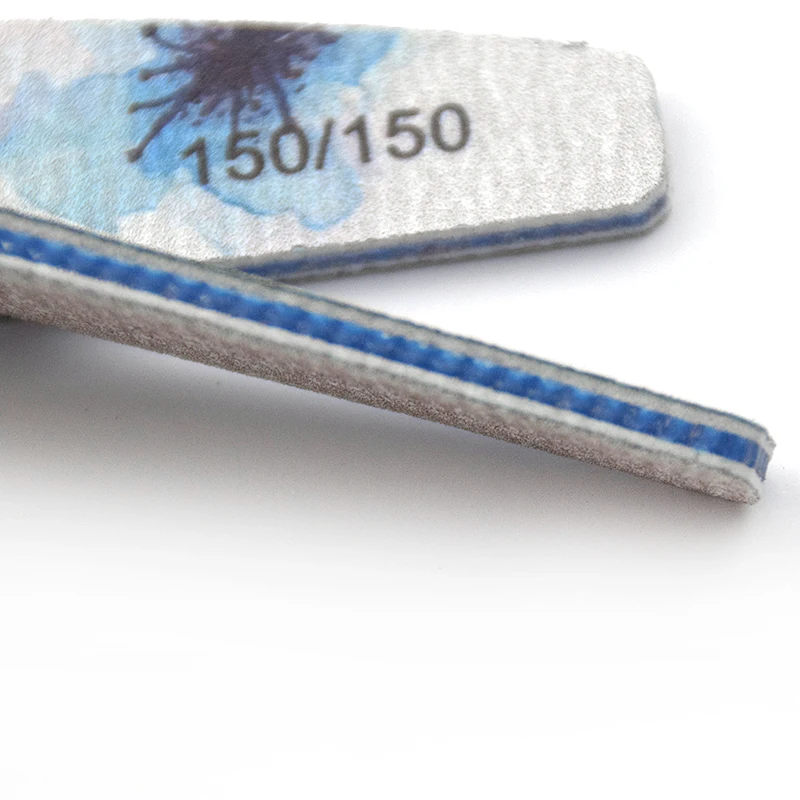 Новейшая пилка для ногтей Лайм 150/150 двухсторонний шлифовальный буферный блок набор 5 шт серые пилки для ногтей УФ Гель-лак маникюрные наборы