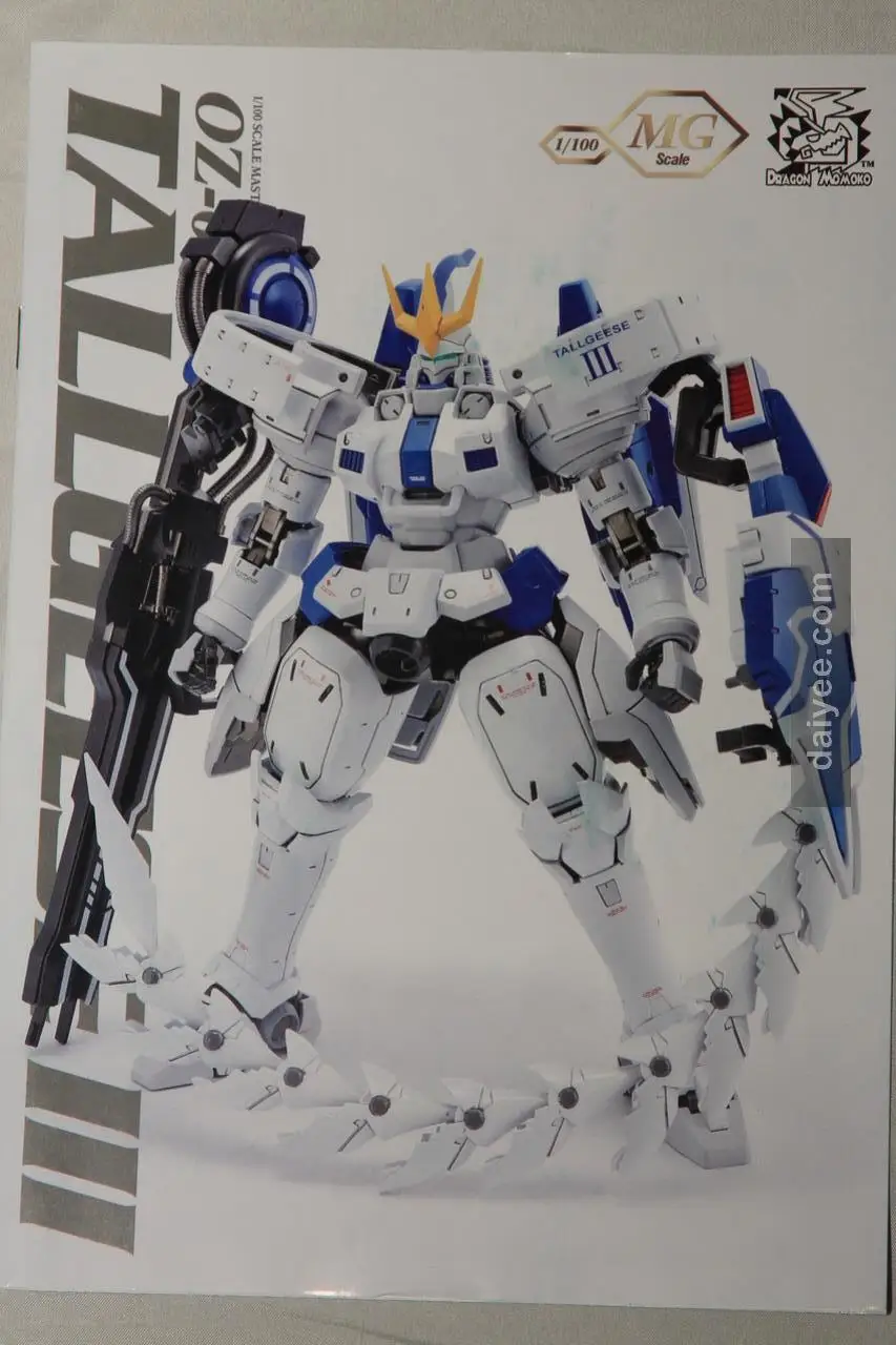 Dragon Momoko model MG 1:100 Tallgeese No.3 OZ-00MS Gundam model 