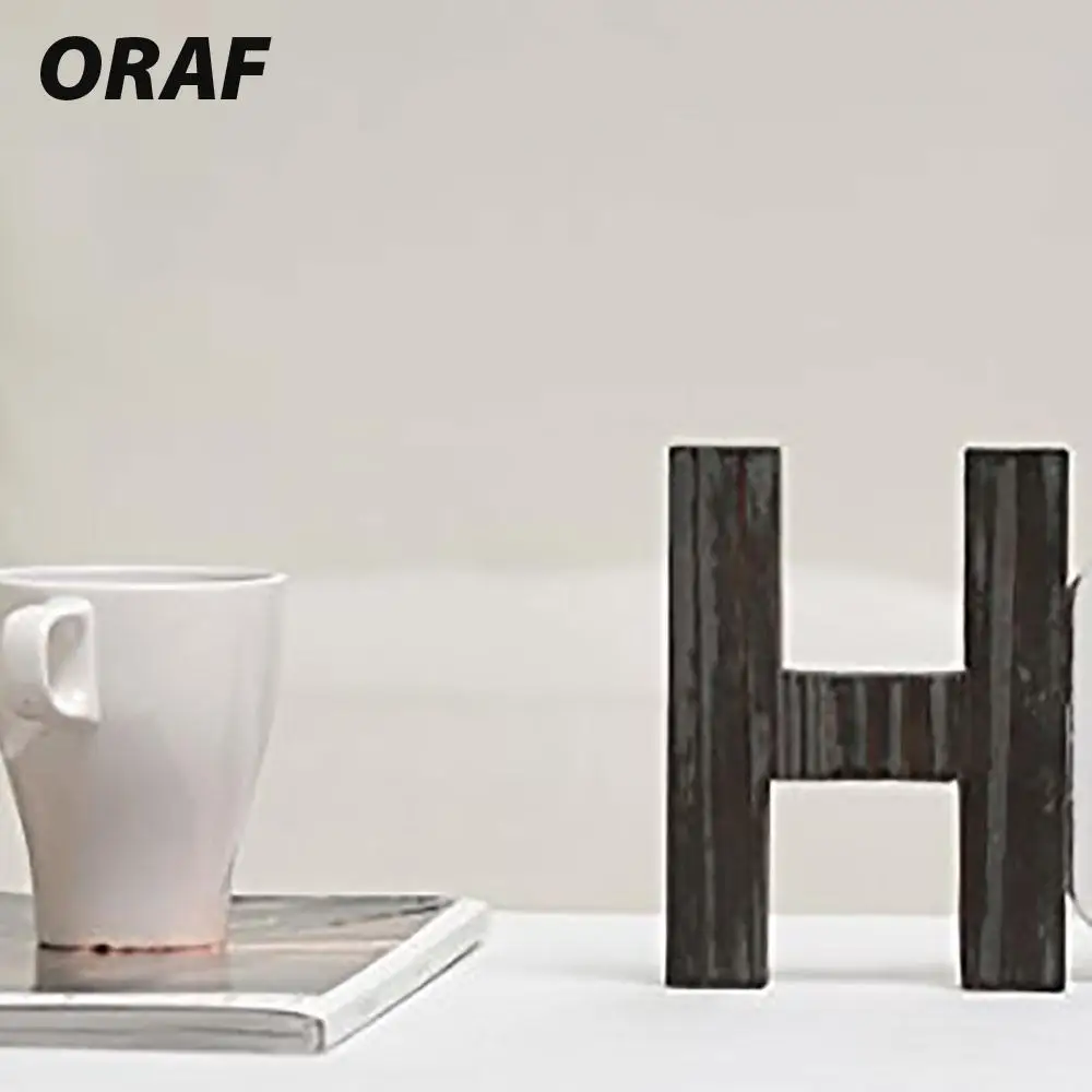 Koop Mooie Houten HUIS Hout Teken Teken Plaquette Hout HOME Standing Multicolor Houten Plank Teller Top Home Decoratieve Boekenkast