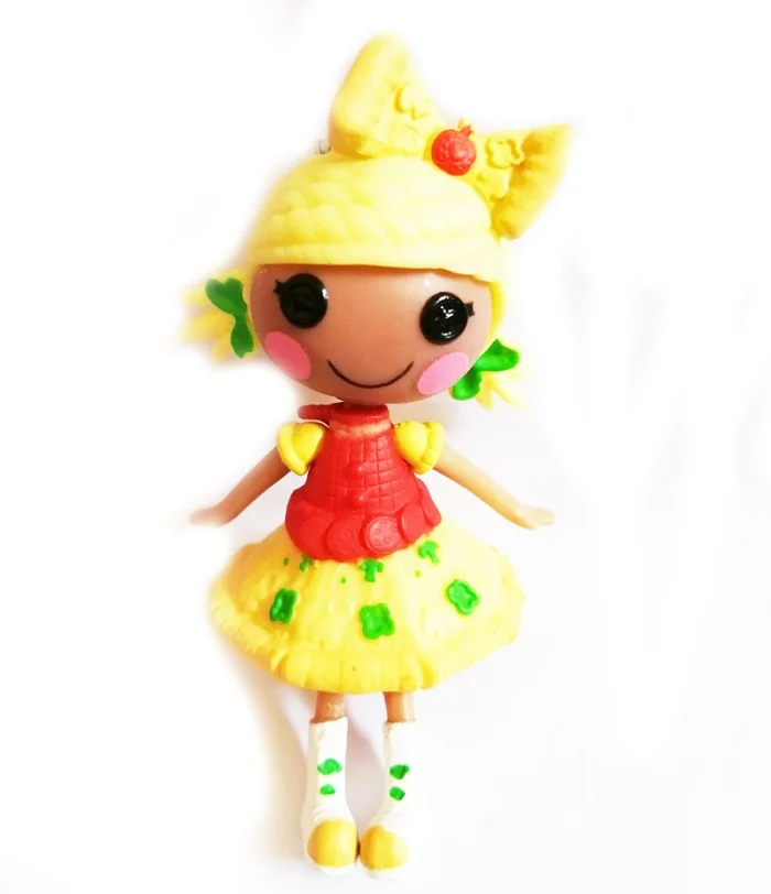 3 дюйма оригинальные MGA куклы Lalaloopsy Мини-куклы для девочек игрушка игровой домик каждый уникальный подарок на день рождения S4130