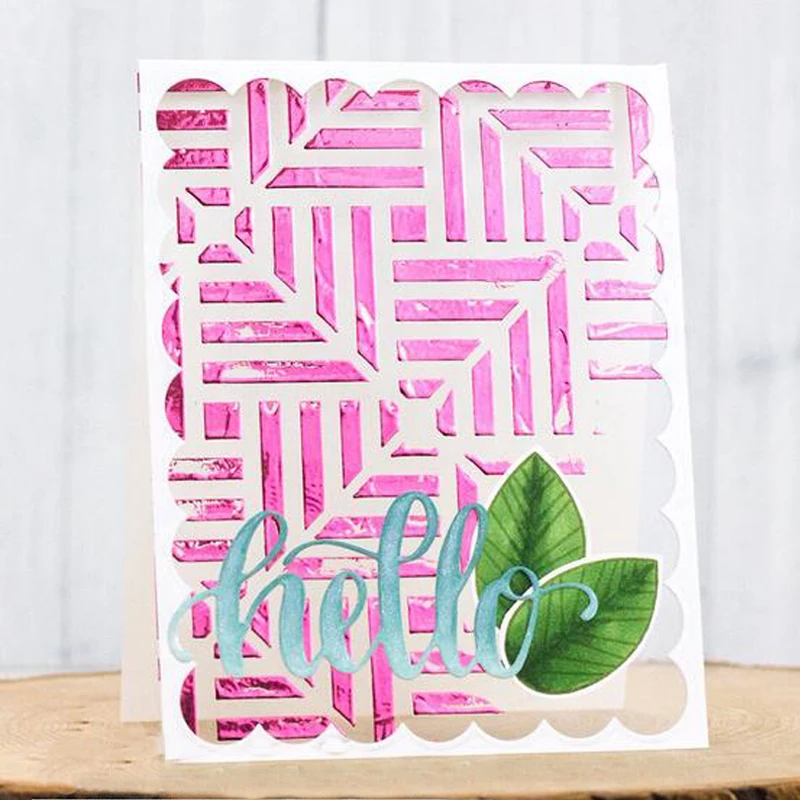 

Maze Labyrinth Plastic Stencil For DIY Scrapbooking Decorative Embossing DIY Paper Cards Crafts Plastic Templates Drawing Sheets