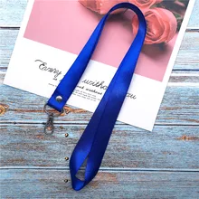 Металлический зажим для шеи ремешок для ключей ID карты ТРЕНАЖЕРНЫЙ зал Мобильный телефон ремни USB держатель Бейджа DIY Висячие веревки Лариат ремешки