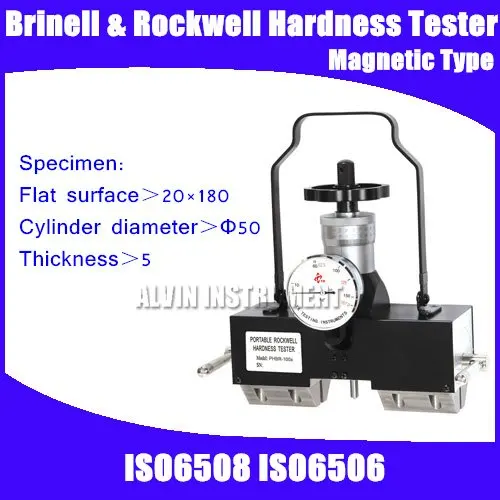 Бренд подлинный TX PHBR-100X магнитного типа Brinell и Rockwell Измеритель Твердости