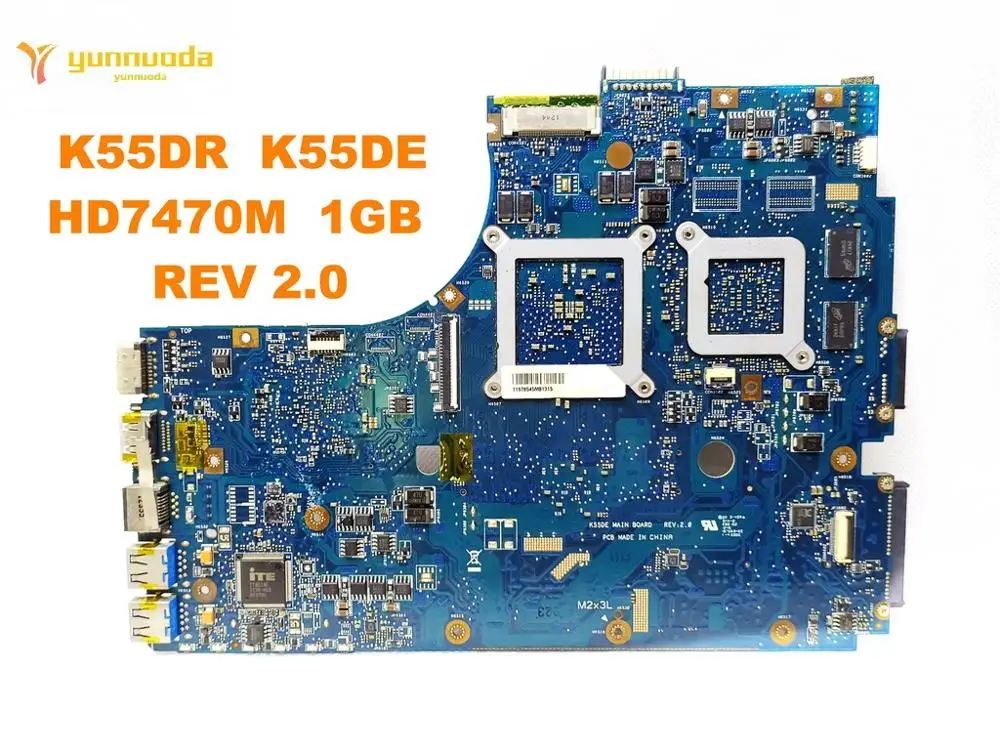 Low Price  Original for ASUS X55DR X55DE laptop motherboard K55DR K55DE HD7470M 1GB REV 2.0 tested good free s