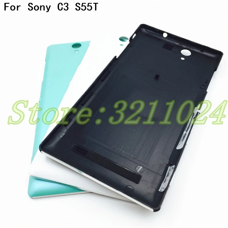 Чехол для аккумулятора запасные части Sony Xperia C3 S55T S55U D2533 Задняя Крышка