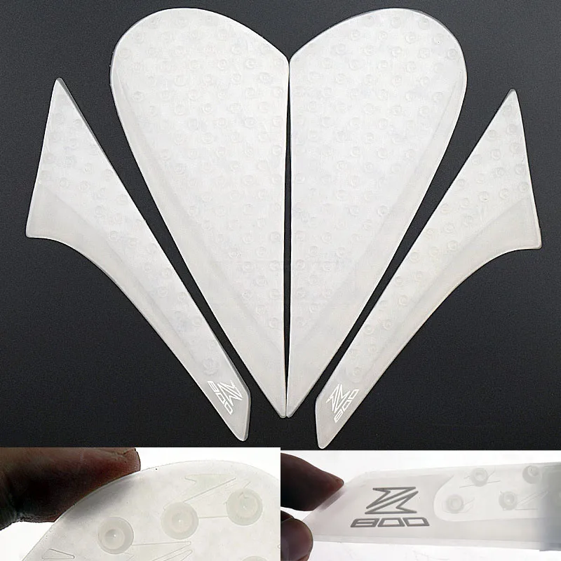 

For Kawasaki Z800 2012 2013 2014 2015 Z 800 Transparent Protector Anti slip Tank Pad Sticker Gas Knee Grip Traction Side 3M
