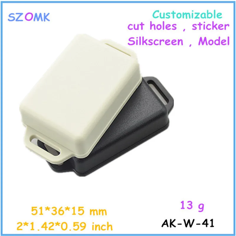 

instrument control box abs plastic enclosure (10 pcs)51*36*15mm electronics outlet enclosures wall mount plastic enclosure
