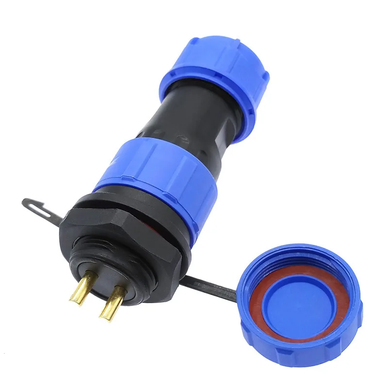 SP2110 SP2112 водонепроницаемый разъем задняя гайка SP21 2pin 3pin 4pin 5pin 7pin 9pin 12 pin IP68 разъемы
