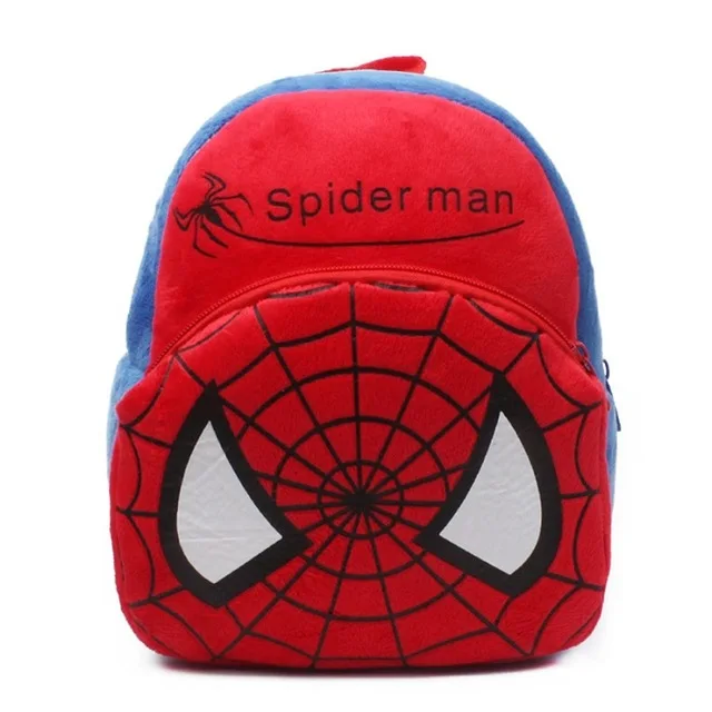 Disney милый мультяшный плюшевый рюкзак с Микки-Маусом Мышь Минни Винни в м/ф Винни-Пуха и Avenger Union детская садика, школьные рюкзаки, подарок - Цвет: Spiderman