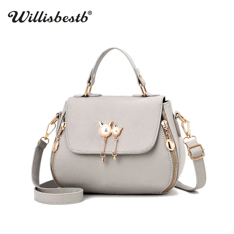 

New Luxury Women Shoulder Bags Soft Designer Ladies Handbags 2018 Autumn Small Phone Pocket Female Crossbody Messenger Bags Girl