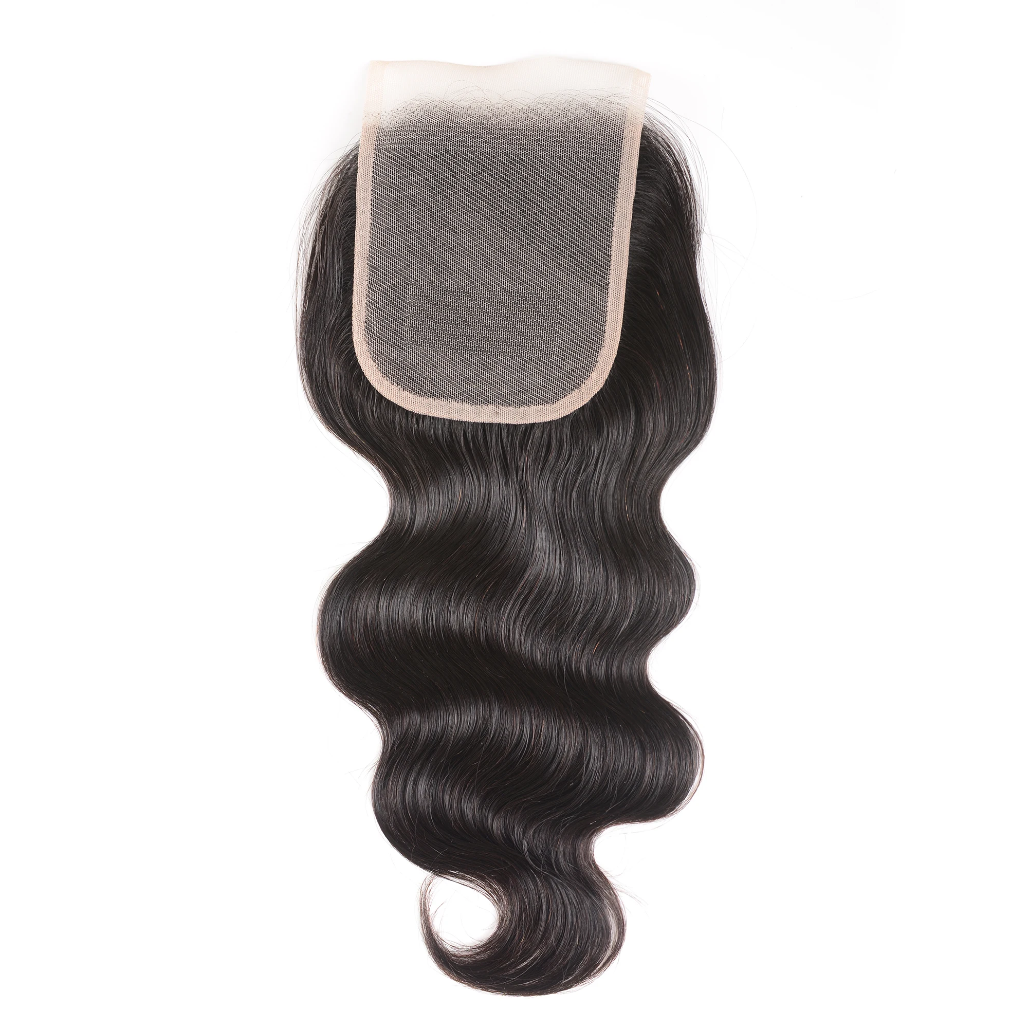 Nadula волосы для тела волна прозрачное Закрытие 4*4 прозрачное кружево Закрытие Натуральные Цветные волосы Реми бразильские человеческие волосы для женщин 10-20 дюймов