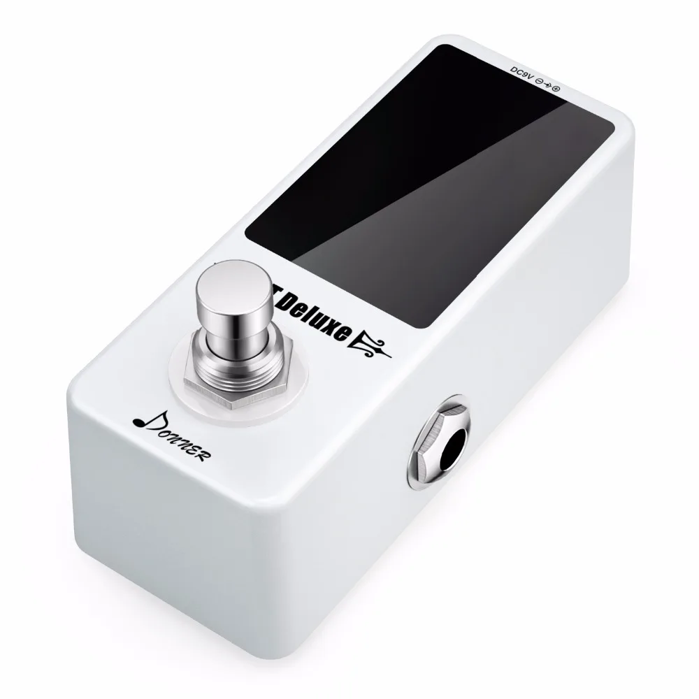 Koop Donner DT Deluxe Gitaar Chromatische Tuner Pedaal voor Elektronische Gitaar Bas