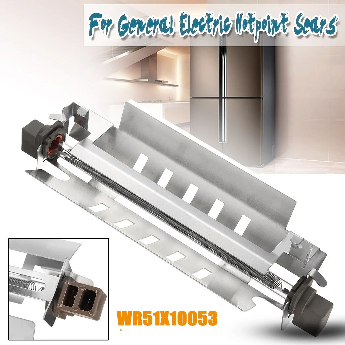 

WR51X10053 Refrigerator Defrost Heater For General Electric Hotpoint GE Sears