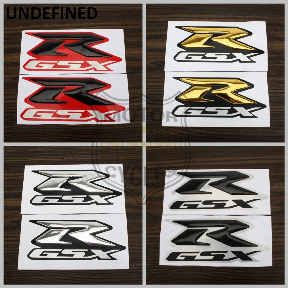

Universal Motorcycle Bike 3D Decals Emblem Raised Reflective Fairing Sticker Bling For Suzuki GSXR GSXR1000 All UNDEFINED