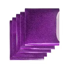 HTV винил 10*12 дюймов теплопередача винилы 5 листов легко резать блестящие пленки DIY футболки хип-хоп узор вечерние домашний декор