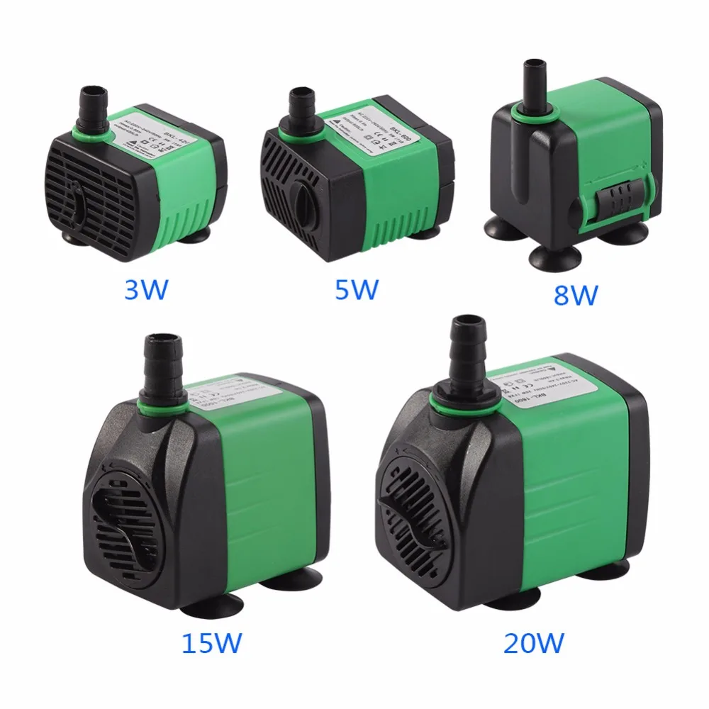 

Aquarium Submersible Pump 3/5/8/15/20W Accessories Aquarium For Fish Tank Pond Fountain Water Pump