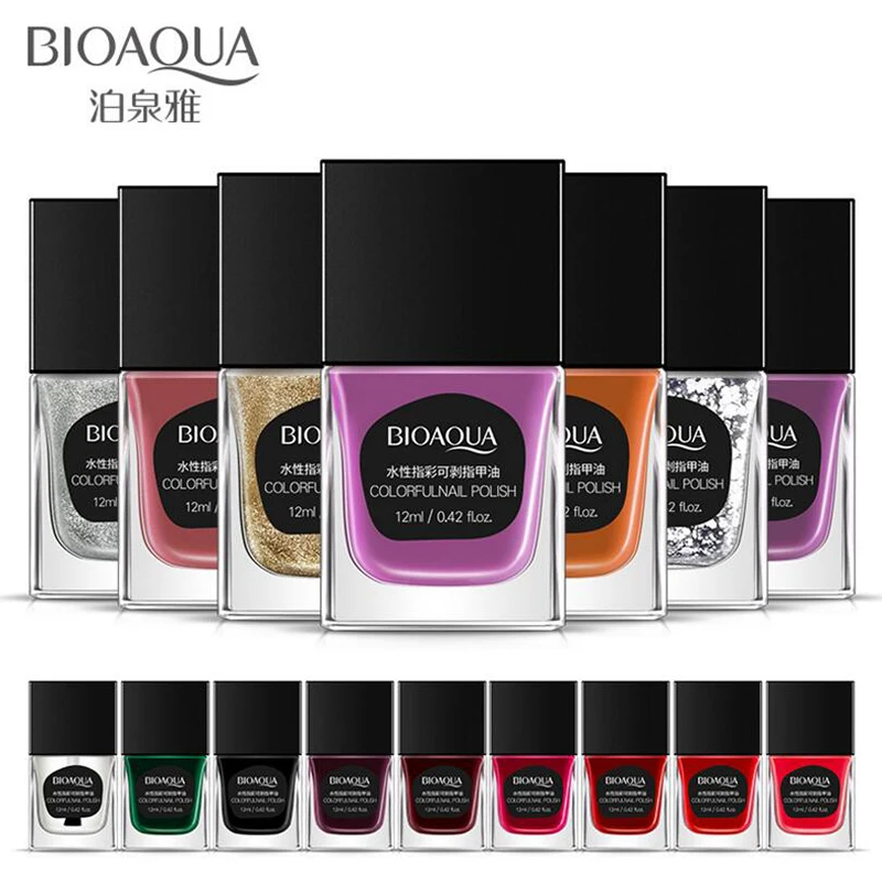 

BIOAQUA 12ml Nail Polish Newest 15 Colors Optional Nail Gel Chameleon Gel High Quality Gel Magnetic Varnish New Style UV Gel