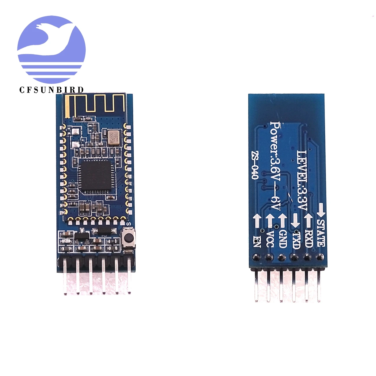 DC 5V Power для Android IOS BLE Bluetooth 4 0 HM-10 CC2540 CC2541 6-контактный Серийный беспроводной модуль |