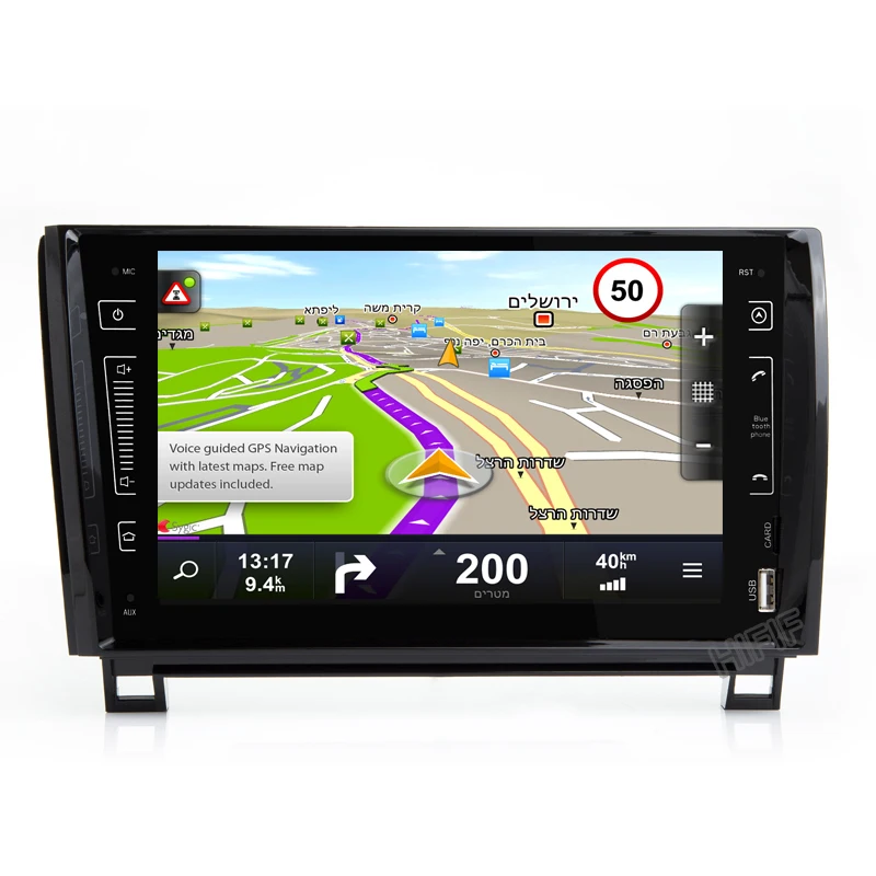 Perfect 9" IPS SCREEN Android 9.0 4G 2 DIN CAR GPS For TOYOTA Sequoia Tundra NO DVD PLAYER radio stereo navigation receiver 5