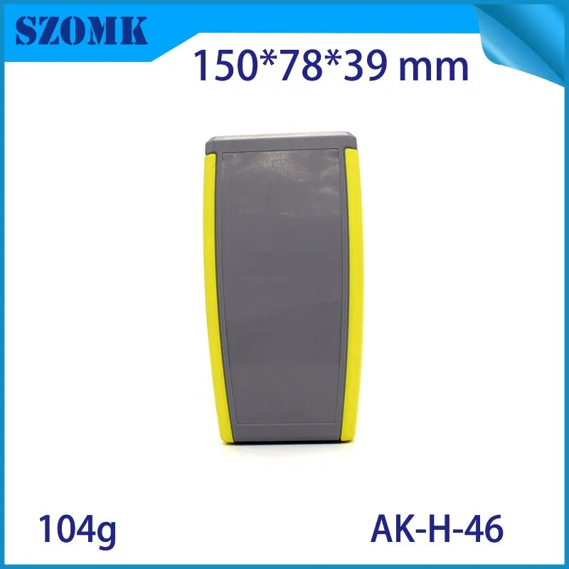szomk new arrival plastic enclosure for electronics plastic case 2 AA battery abs plastic handheld control box electrical junction box enclosure housing  (13)