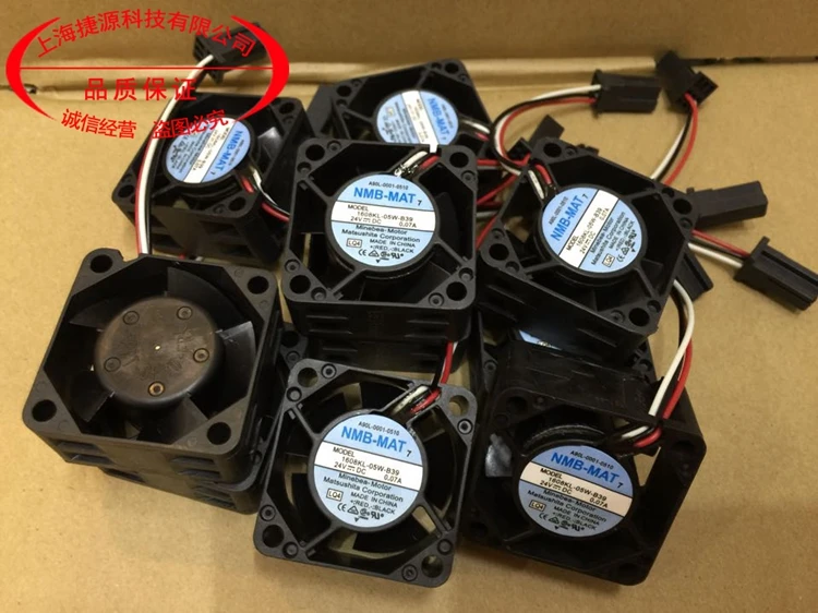 

New original NMB 1608KL-05W-B39 24V 0.07A40 * 40 * 20MM three-wire detection line Fanuc special servo drive fan