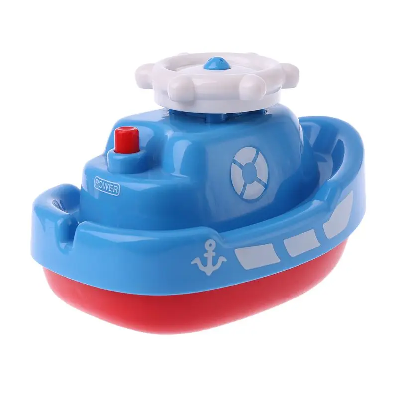

Kids Bath Toys Electronic Spray Water Boat Floating Bathtub Pool Bathroom Swimming Playing Child Baby GiftsRamadan Festival Gift