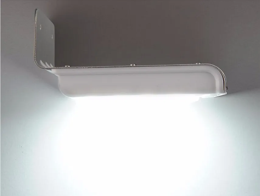 Painel de Luz ao ar Sensor de Movimento Movido a Energia Lâmpada de Poupança de Energia da Lâmpada de Parede Luzes de Segurança Solares para ao ar Levou Livre Solar Jardim 16 4 Solar Levou lâmpada de Poupança de Energia