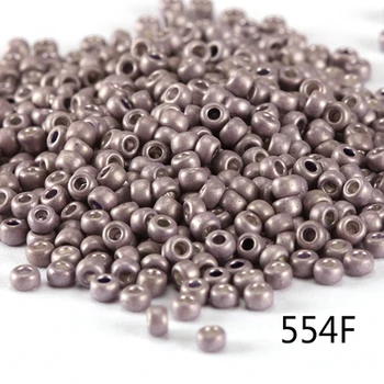 

Seed beads 2mm 1000pcs Purple gray metal/ handmade DIY round glass spacer beads wholesale jewelry making,Japan frosted seed bead