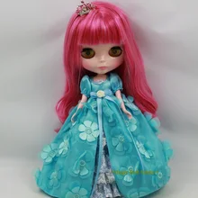 [NBL087] 11,5 дюймов Кукла# розовые волосы NeoBlythe большая голова куклы пригодный для розничной торговли