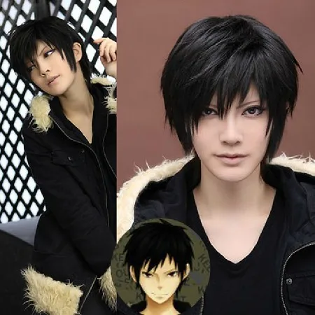 デュラララ 折原臨也コスプレhairwear Durarara Izaya Orihara Durarara Cosplay Izayadurarara Izaya Aliexpress