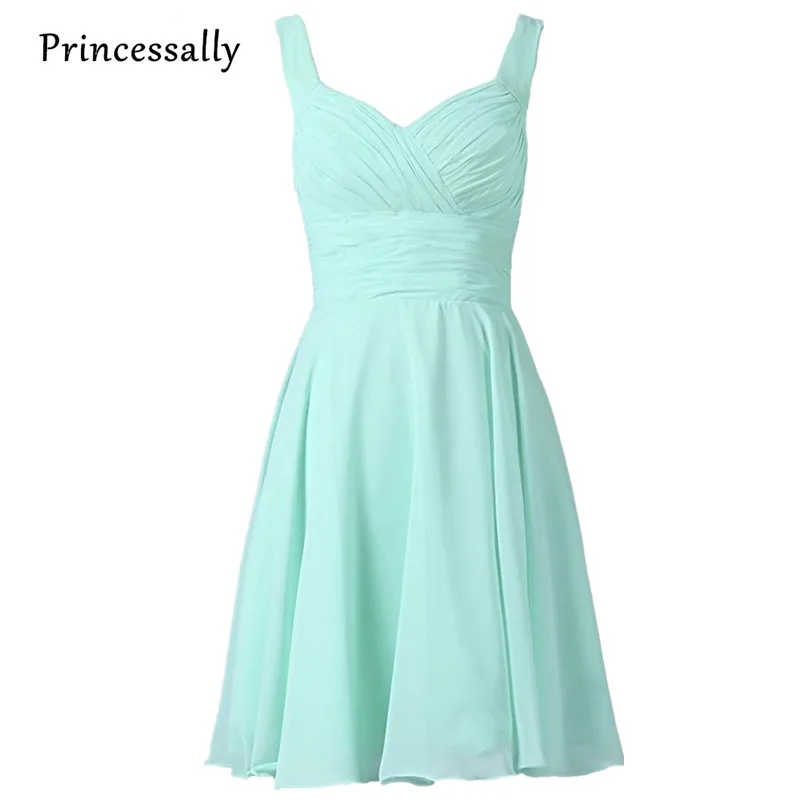 Robe De Soriee новые пастельные синие платья подружки невесты шифоновое платье длиной