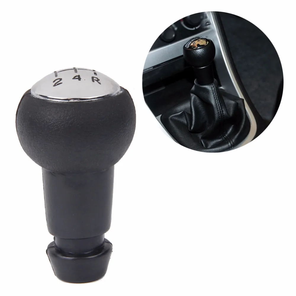 1Pc Car Styling Black Gear Shift Knob Lever Manual Transmission For C3