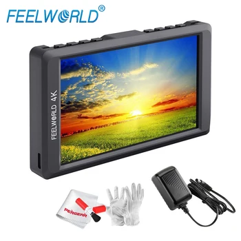 

Feelworld F55 5.5 Inch Full HD 1920x1080 HDMI Input/Output Monitor Supports 4K 1000:1 Contrast 450cd/m2 Brightness Power Adapter