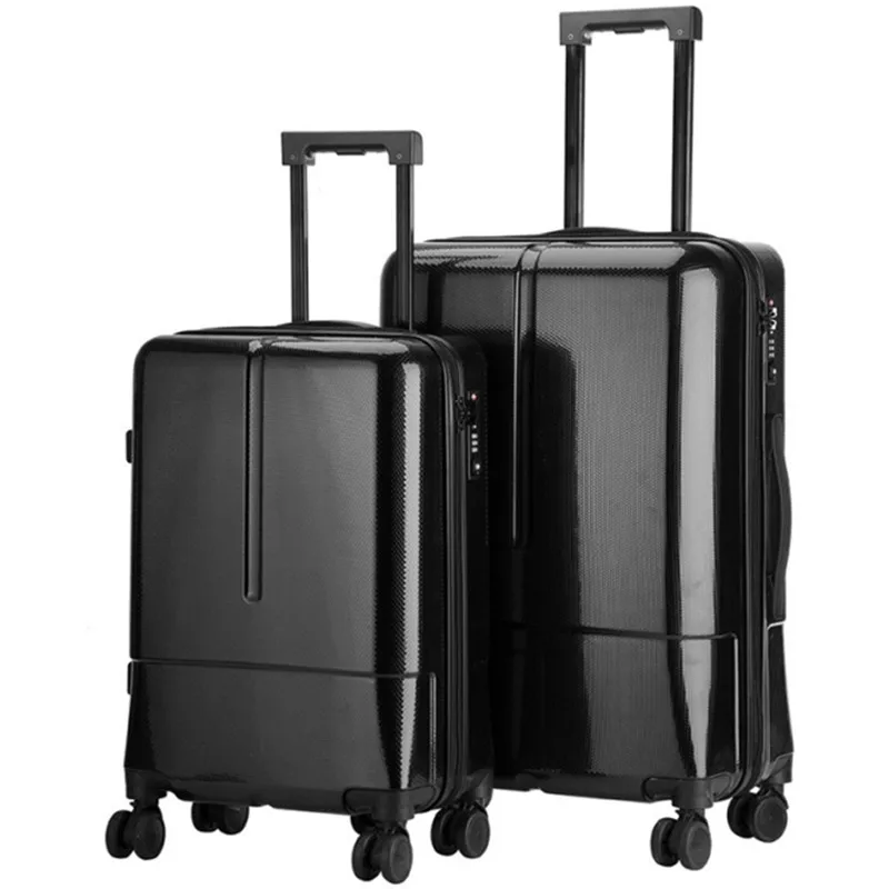 Us 125 52 21 Off High Quanlity Pc Suitcase Luggage Women Mens Travel Trolley Box Suitcases Rolling Business Computer Bag Silent Universal Wheel In