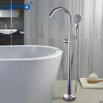 GAPPO Bathtub Faucets bathroom taps Brass Floor Stand bathtub mixer bath mixer sink faucet waterfall faucet shower system gappo shower system bathtub waterfall faucet mixer bathroom taps wall mounted brass bath tub mixer bath mixer sink faucet