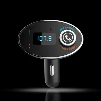 

BEESCLOVER Bluetooth Car FM Transmitter Wireless Radio Adapter USB Charger Mp3 Player cigarette lighter car MP3 Practical Tool