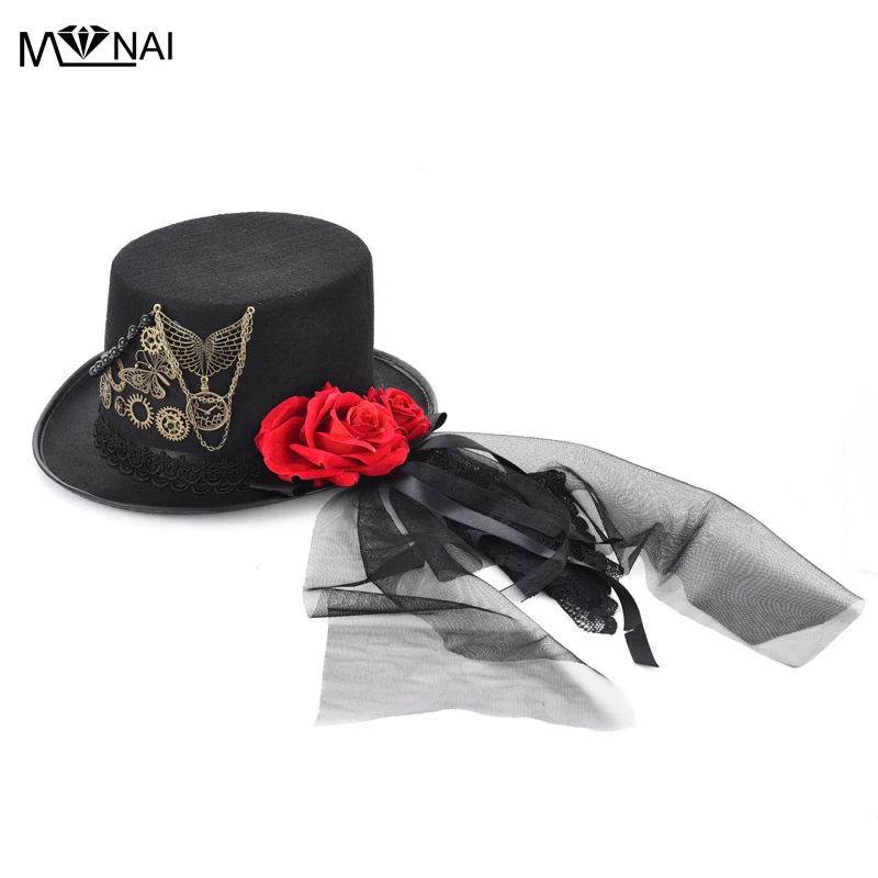 Dress Hats for Women Gothic Lolita 