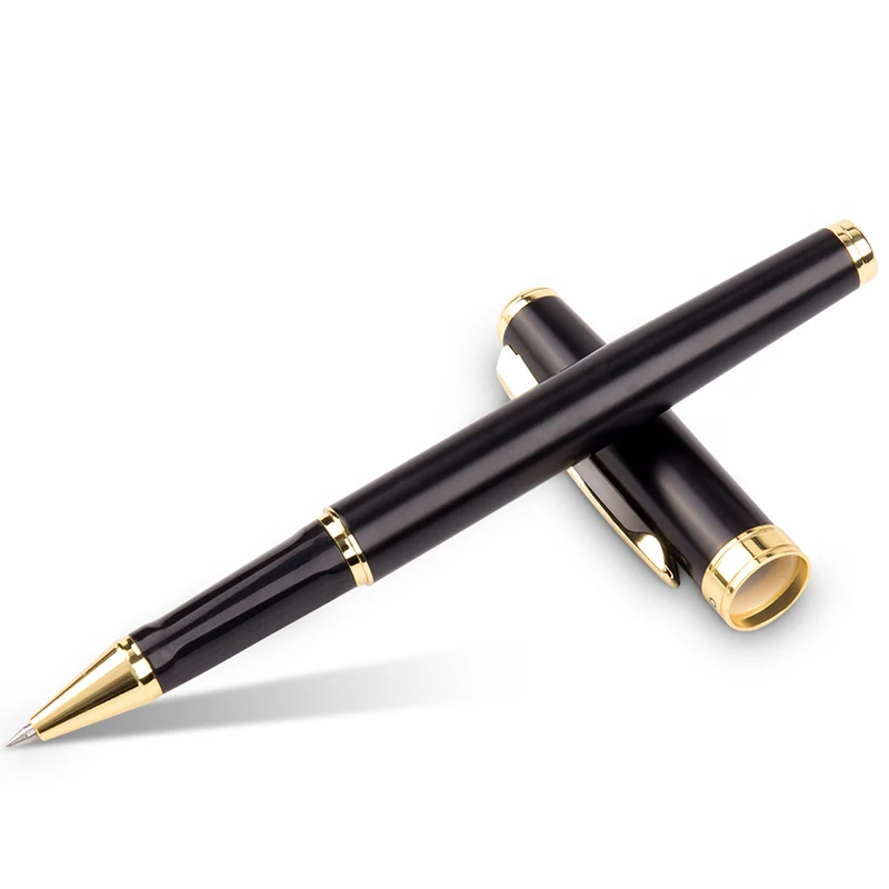 

Neutral Pen 0.5mm Metal Pen Rod Heavy Hand Carbon Pen Replaceable Pen Core Pen Signature Pen For Daily Business Meeting