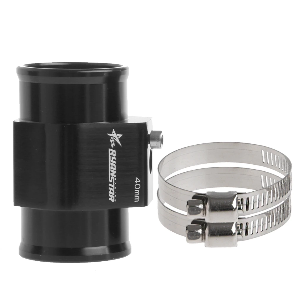 

28mm/30mm/32mm/34mm/36mm/38mm/40mm Water Temp Temperature Joint Pipe Sensor Gauge Radiator Hose Adapter