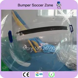 Бесплатная доставка 0,8 мм ПВХ воды Zorb 2 м надувной Гуляя людской шарик Танцы мяч