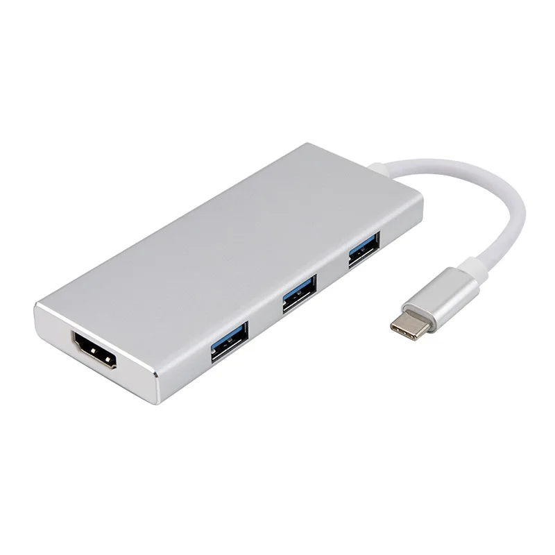 USB C (тип c) 3 0 док станция 5 в 1 концентратор Высокоскоростной разветвитель высокая