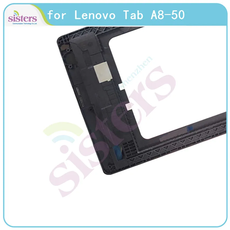 Передняя рамка для lenovo Idea Tab A8-50 ЖК-рамка для lenovo A8-50 ЖК-панель рамка ЖК-Корпус Замена Ремонт Часть