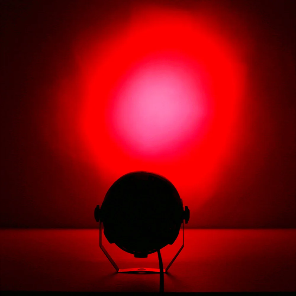 12 LEDs RGBW Color Mixing Par Lamp 8CH Voice Activated Stage Light