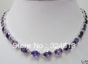 

China Jewellery pretty amethyst necklace #2314