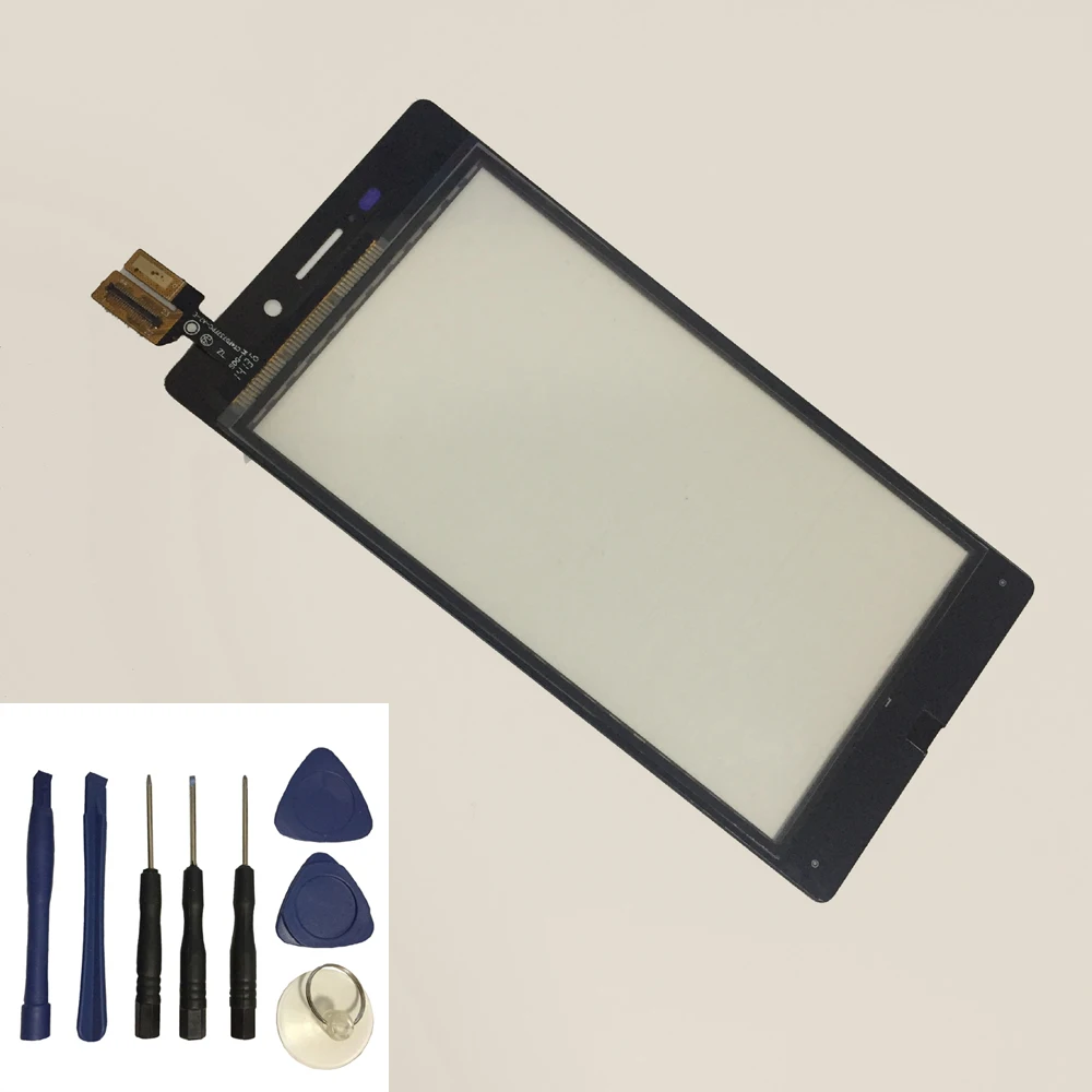 

For Sony for Xperia M2 Aqua D2403 D2406 4G / LTE Front Touch Screen Glass Digitizer Sensor Touchpad Replacement + Free Tools