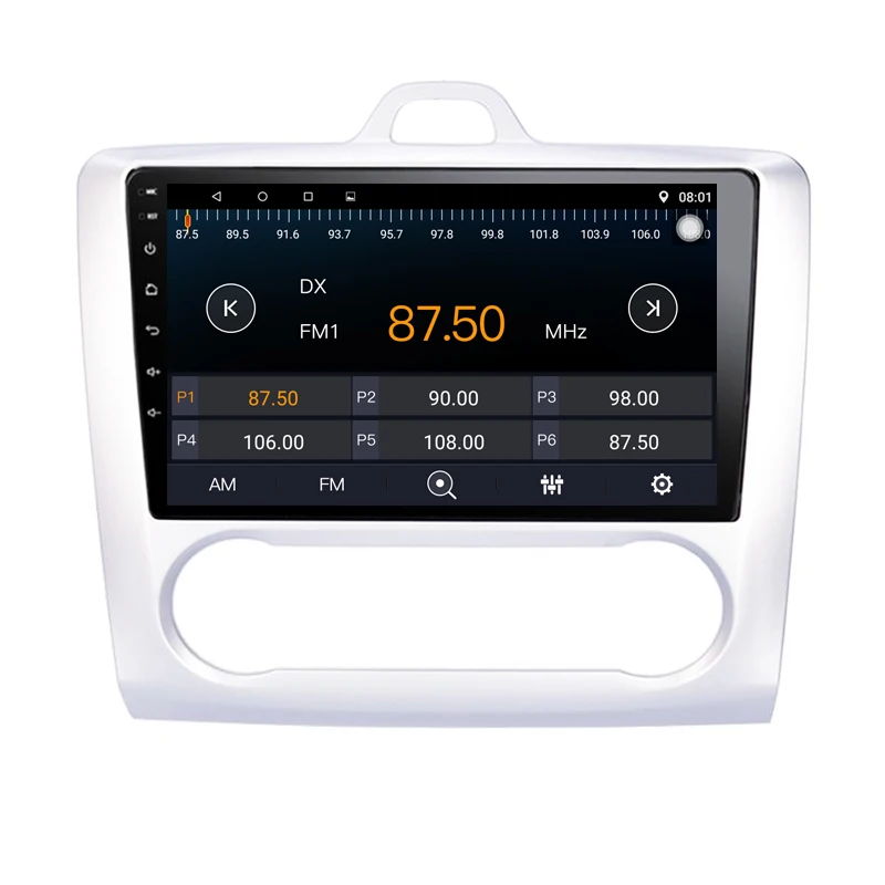 Cheap 10.2 inch Quad Core Android 9.1 1G RAM 16G ROM Car Radio for Ford Focus S-Max 2007-2011 with GPS steering wheel Google map 3